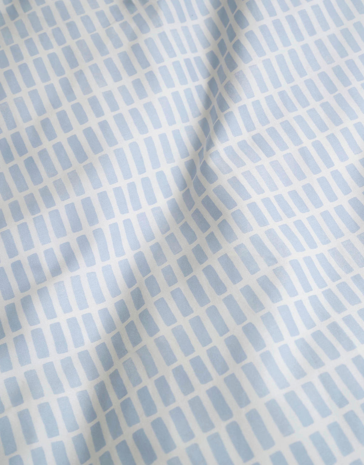 BETTWÄSCHE Loke Satin 200/200 cm  - Pastellblau, KONVENTIONELL, Textil (200/200cm) - Marc O'Polo