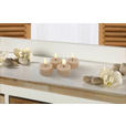 TEELICHT MIT LED  - Sandfarben, LIFESTYLE, Kunststoff/Paraffin (4,5/2,5cm) - Ambia Home