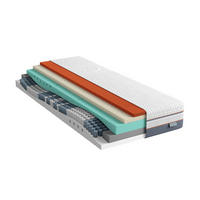 TASCHENFEDERKERNMATRATZE 90/200 cm, Höhe ca.: 26 cm, H2 = mittel,  - Basics, Textil (90/200cm) - Schlaraffia