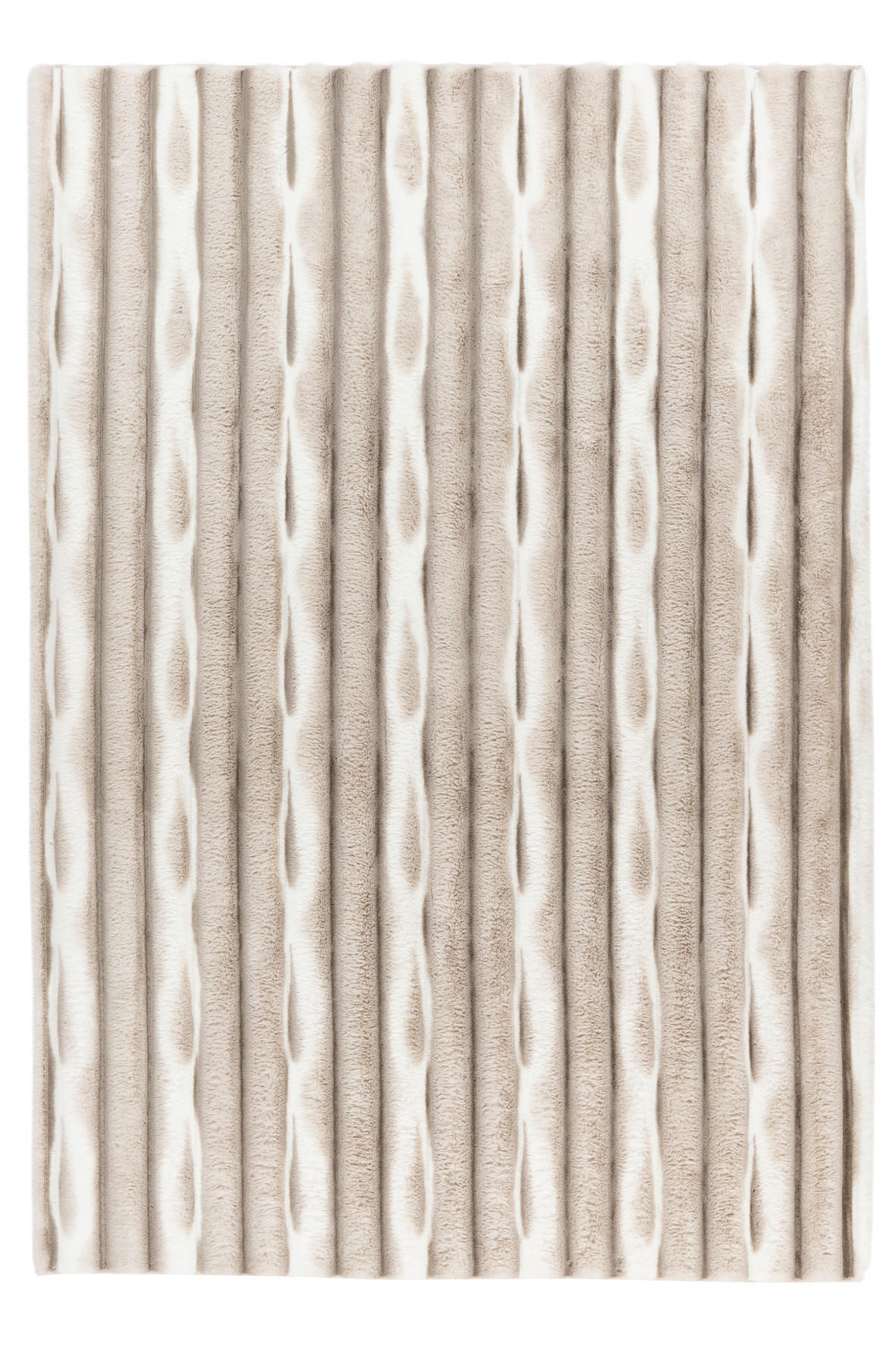 Obsession Hochflorteppich My Waves Taupe 40x60 cm