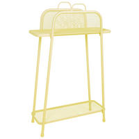 GARTENREGAL Metall  - Hellgelb, MODERN, Metall (27/105,5/65,5cm) - Gardenson