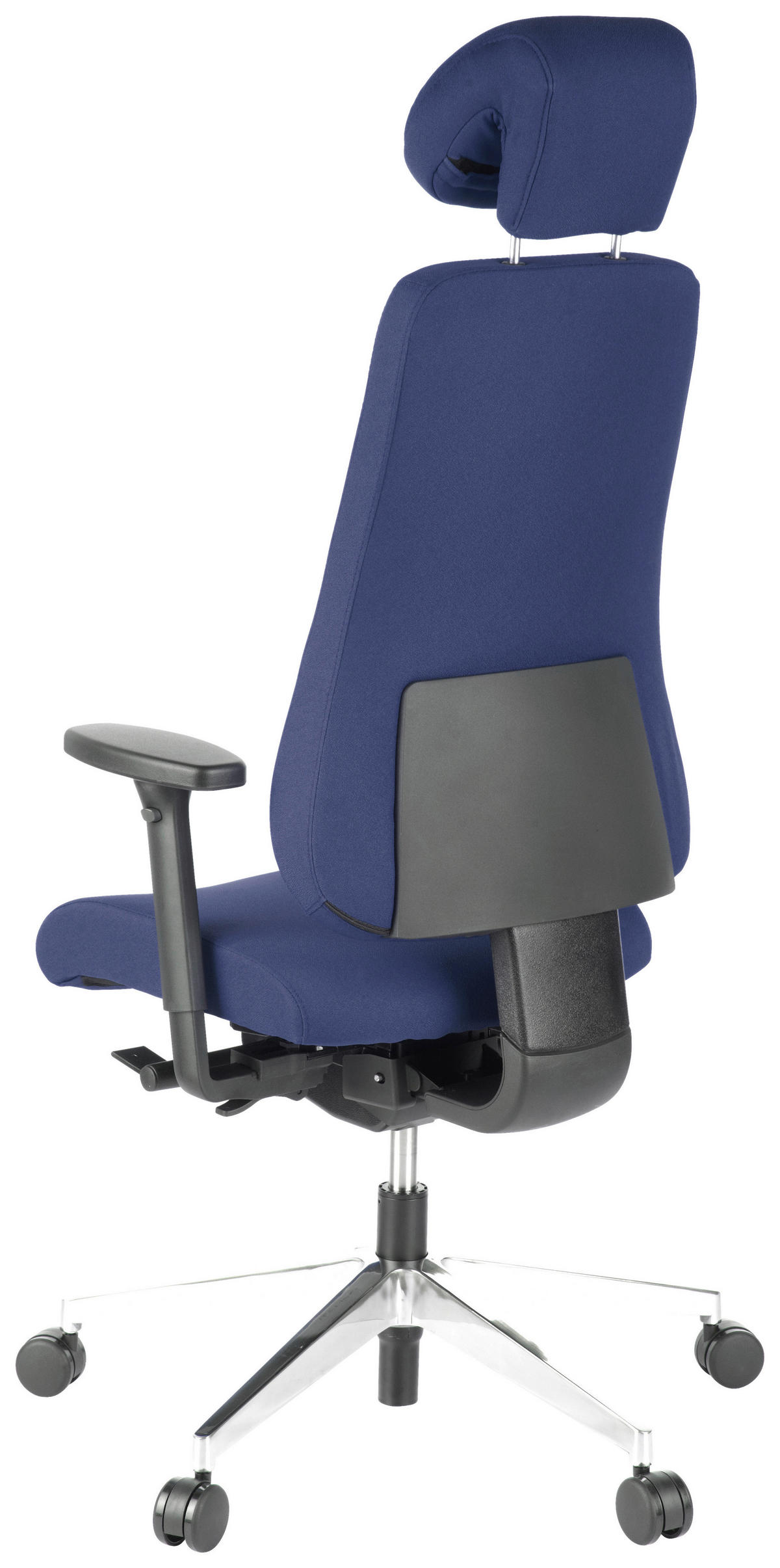 DREHSTUHL Flachgewebe Dunkelblau  - Dunkelblau, MODERN, Kunststoff/Textil (70/148/65cm) - MID.YOU