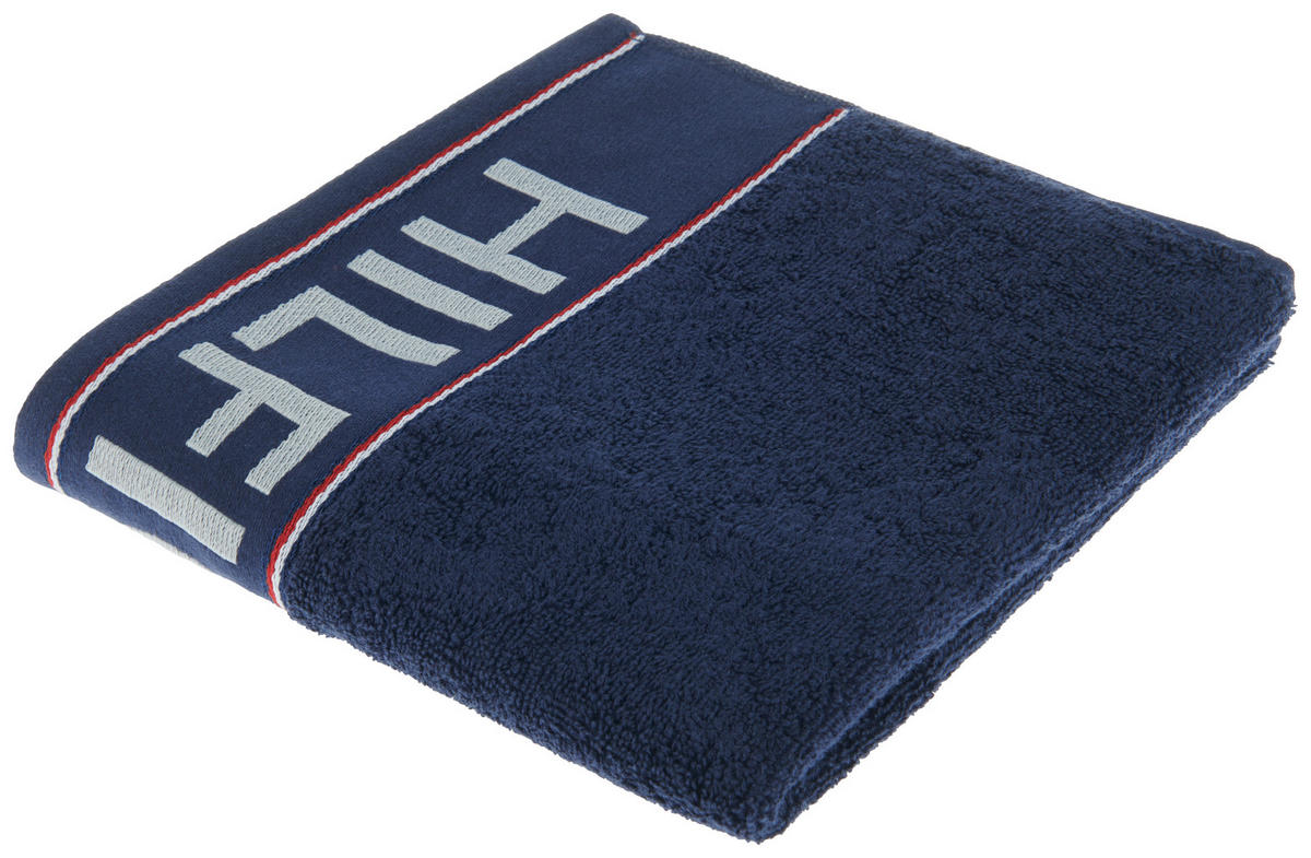 HANDTUCH Degree Dunkelblau  - Dunkelblau, Basics, Textil (50/100cm) - Tommy Hilfiger