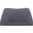 ARMLEHNSTUHL  Typenauswahl Webstoff  - Grau, Design, Textil/Metall (58/86/62,5cm) - Carryhome