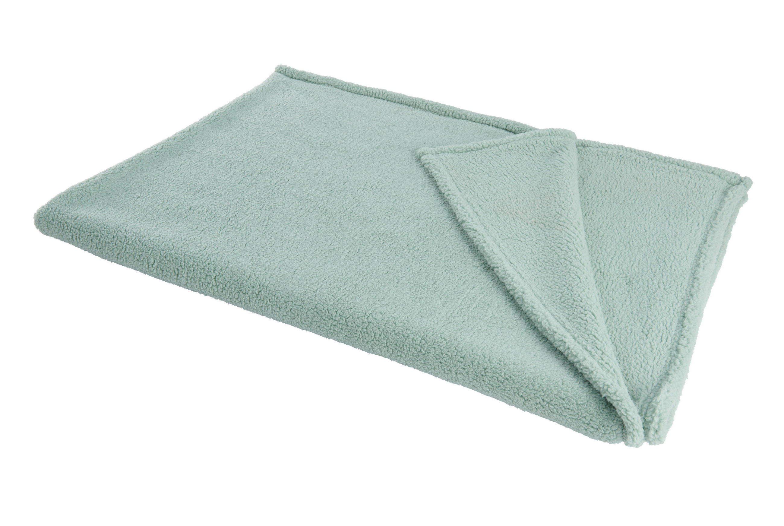 DECKE 150/200 cm  - Jadegrün, Basics, Textil (150/200cm) - Novel