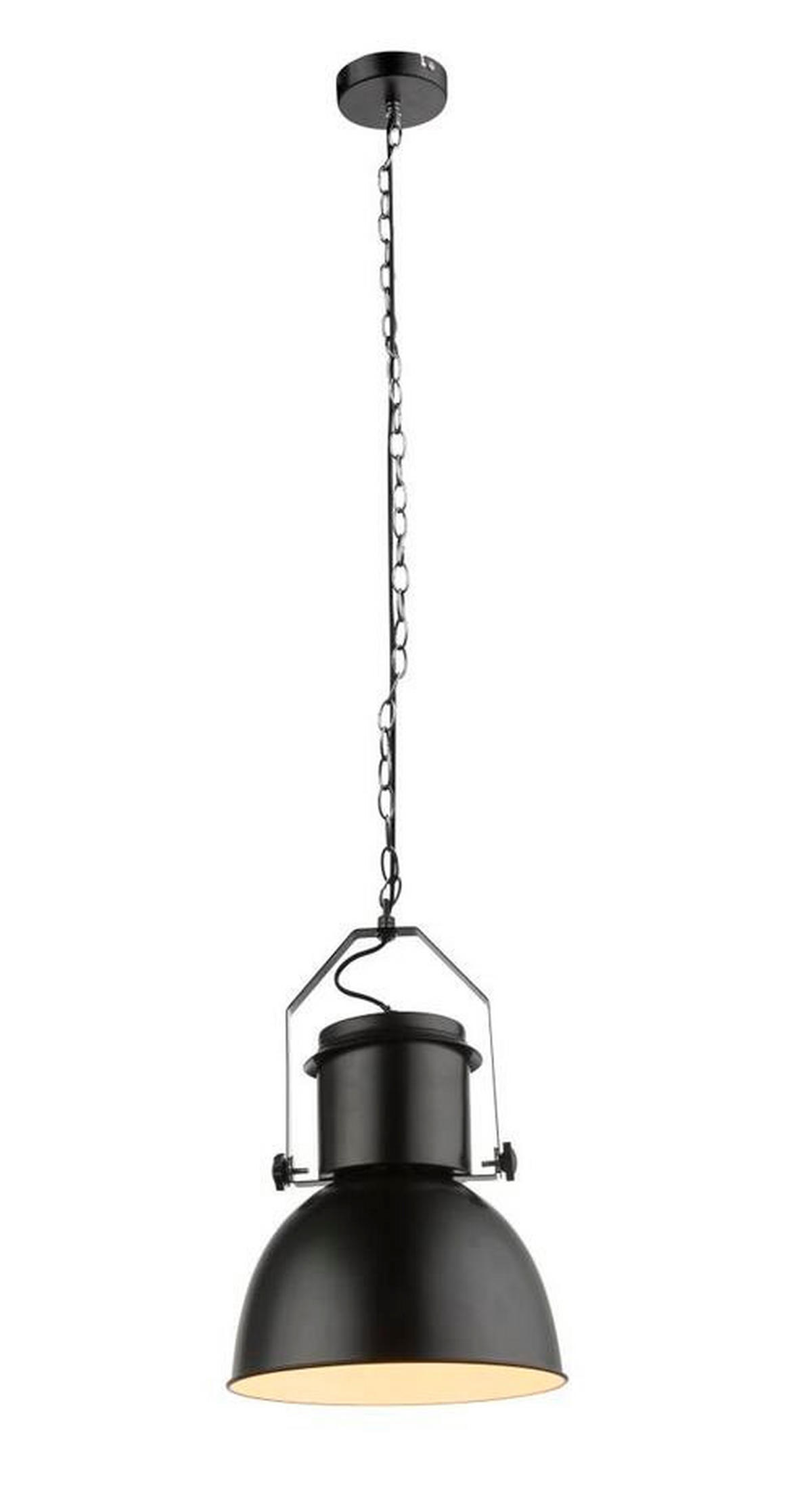HÄNGELEUCHTE 26,5/120 cm    - Schwarz, Trend, Metall (26,5/120cm) - Globo