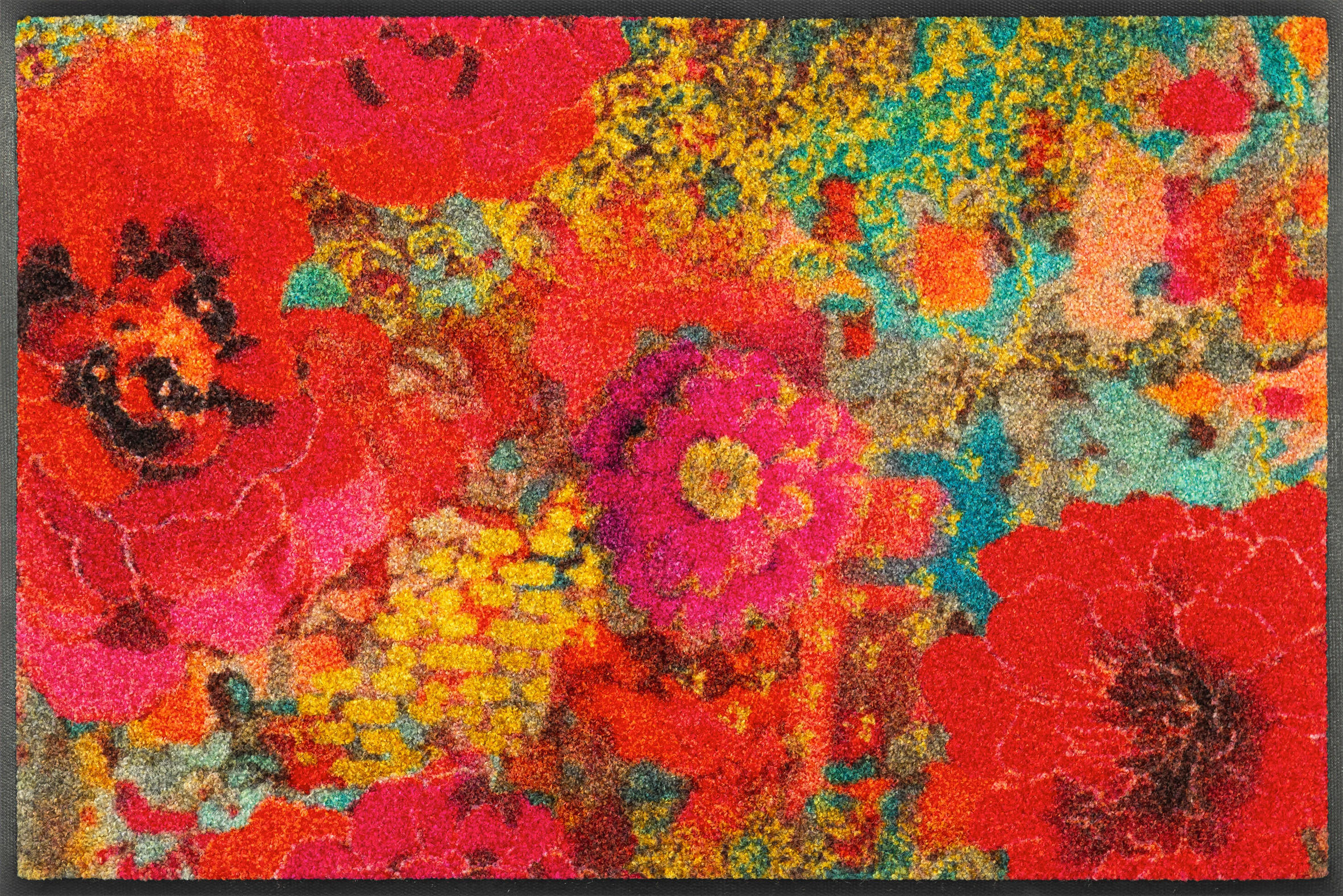 DVEŘNÍ ROHOŽKA, 50/75 cm, vícebarevná - vícebarevná, Design, textil/plast (50/75cm) - wash+dry