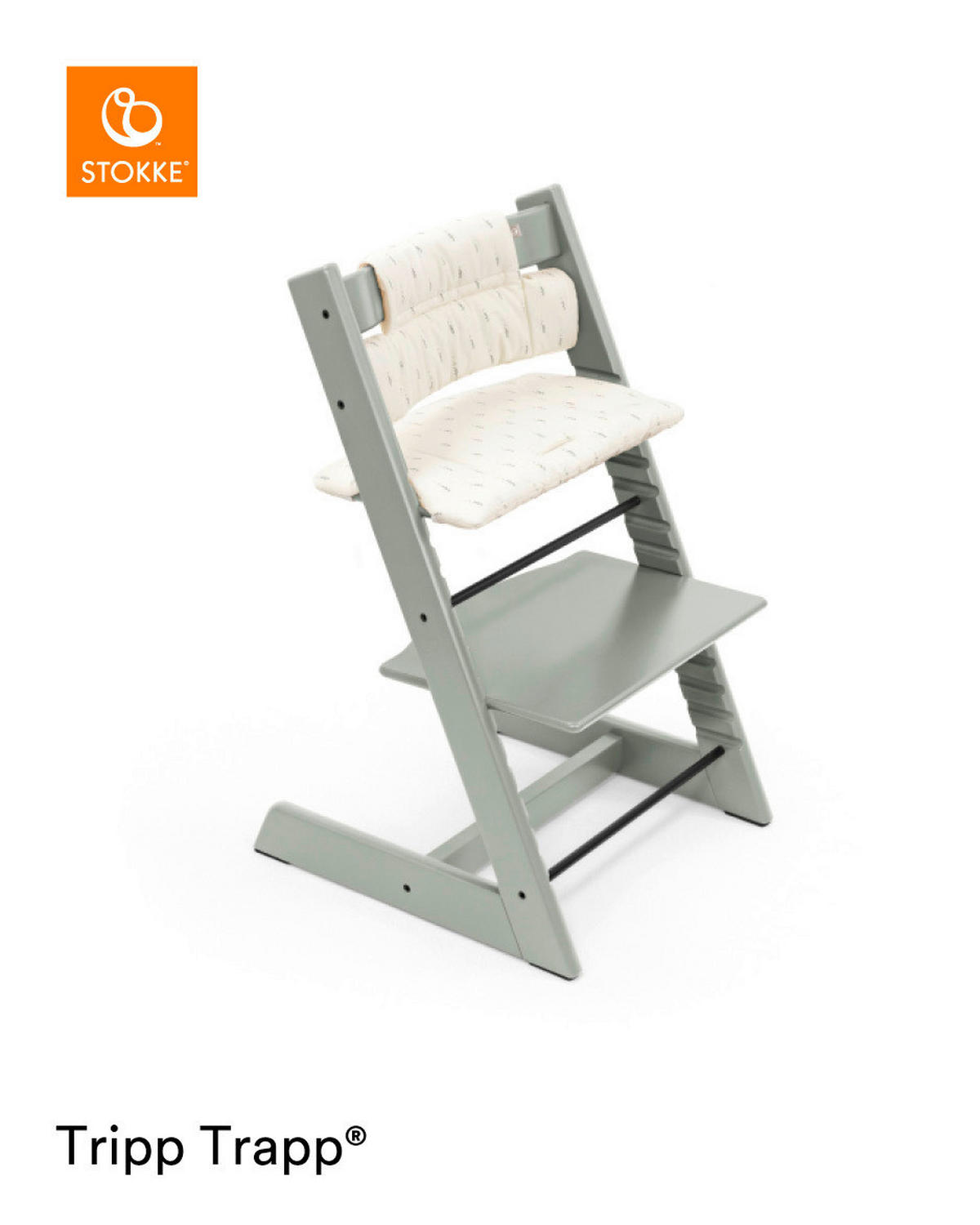 HOCHSTUHLEINLAGE Tripp Trapp  - Beige, Basics, Textil (28/21/7cm) - Stokke