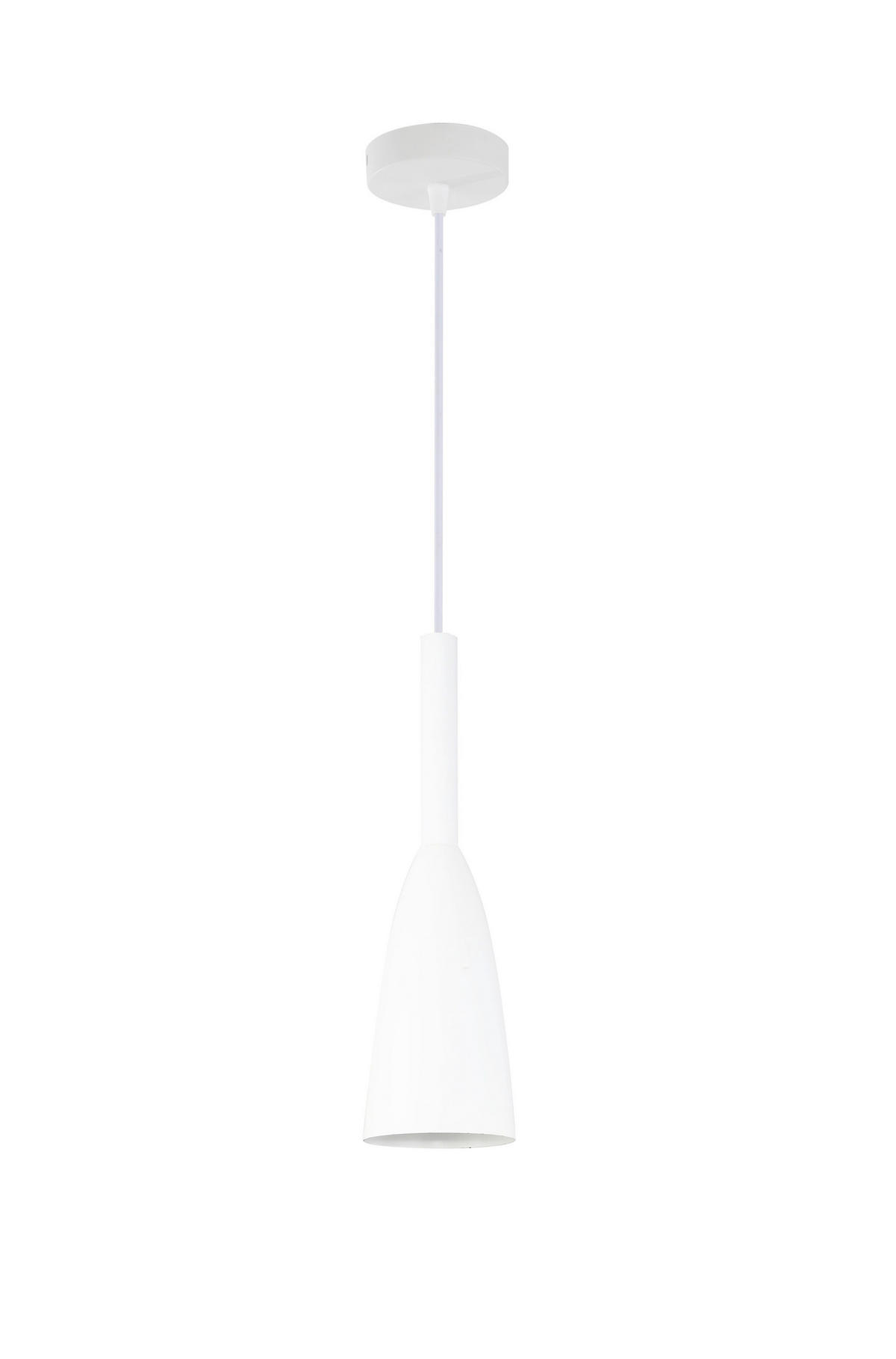 ZÁVESNÉ SVIETIDLO,  100/10/10 cm - biela, Basics, kov (100/10/10cm)