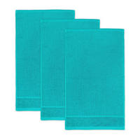 FROTTIERSET FROTTANA PEARL Türkis 3-teilig  - Türkis, Basics, Textil (30/50cm) - Moeve
