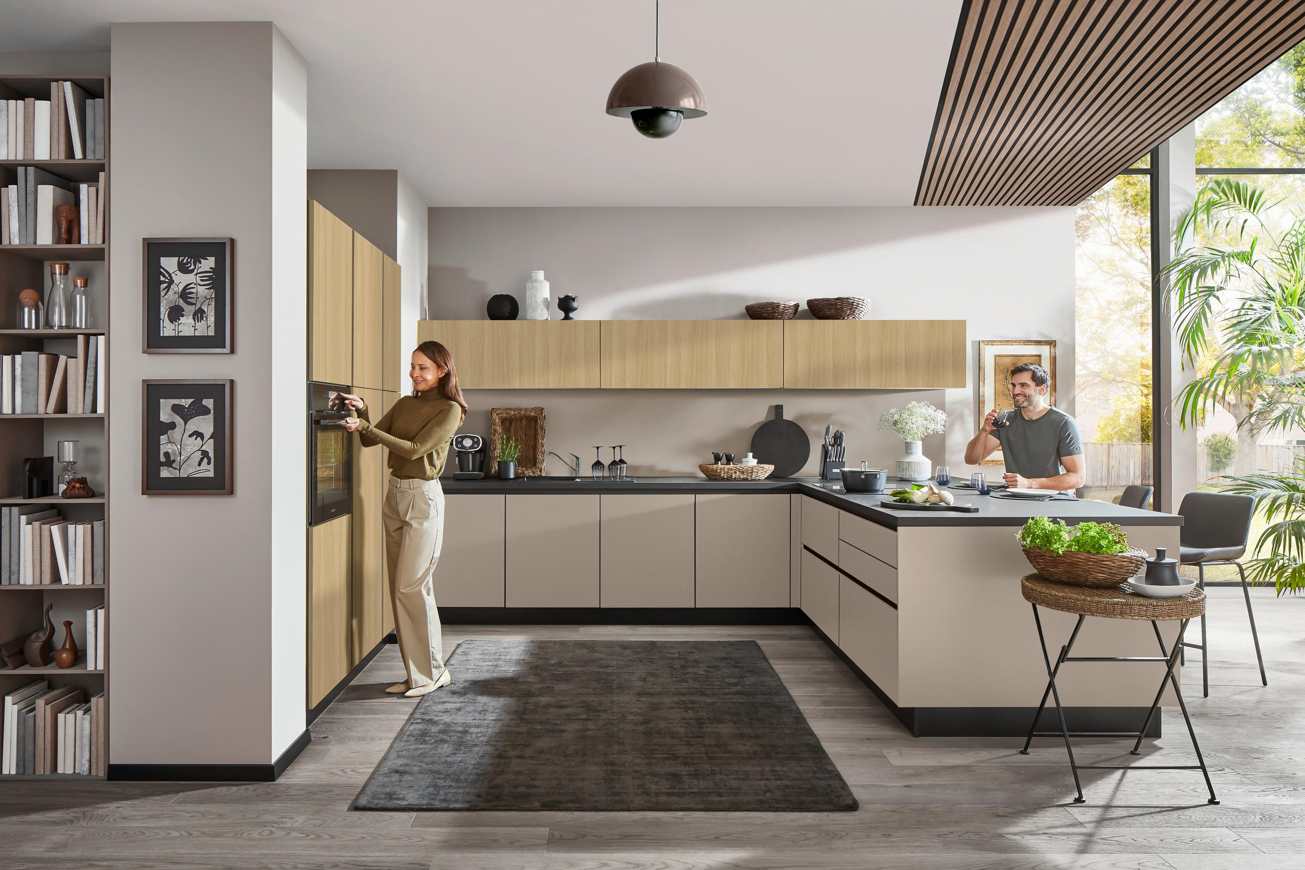 EINBAUKÜCHE   - Sahara, MODERN, Holzwerkstoff - Dieter Knoll