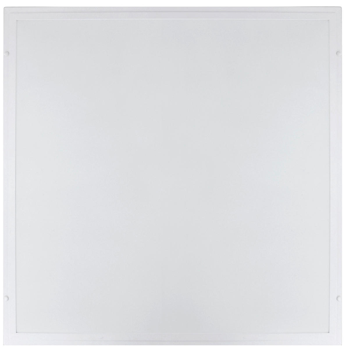 LED-DECKENLEUCHTE EBRO 64/64/3 cm  - Weiß, Design, Metall (64/64/3cm)