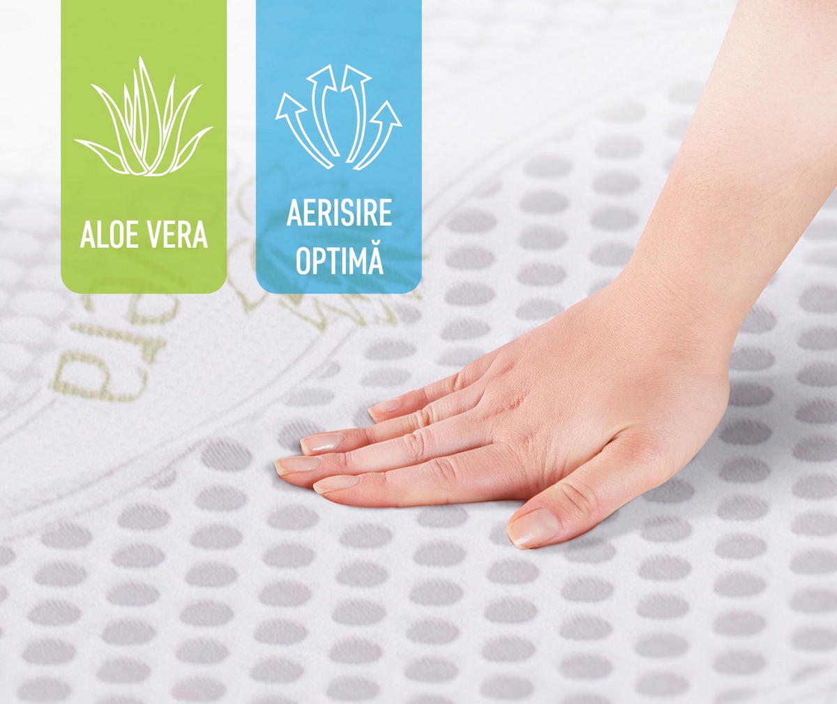 TOPPER  - Basics, textil (90/200cm)