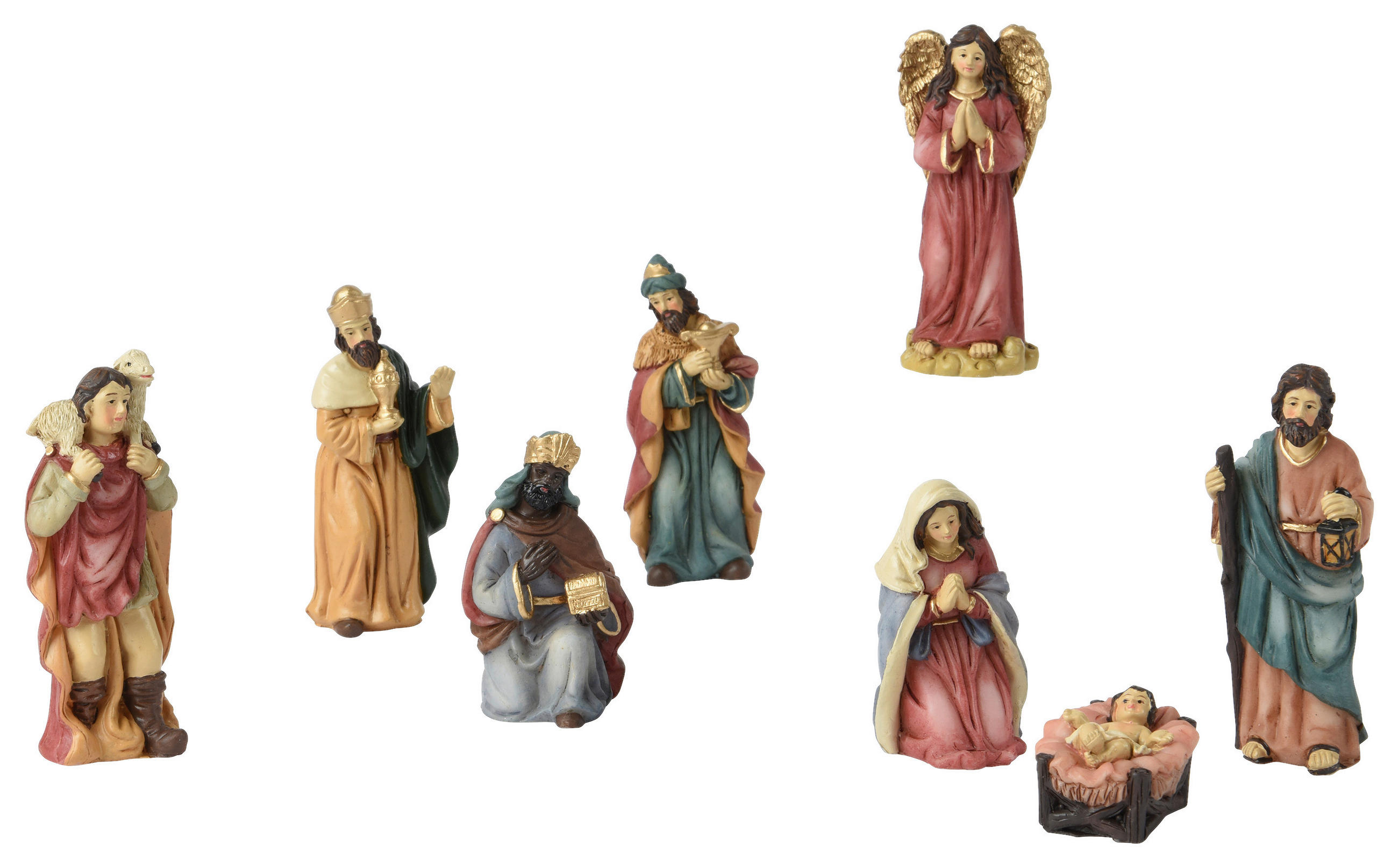 KRIPPENFIGUR - Multicolor, LIFESTYLE, Kunststoff (3,70/2,50/9,00cm)