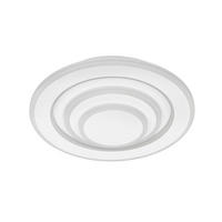 STROPNÍ LED SVÍTIDLO, 30/6,5 cm  - bílá, Basics, kov/plast (30/6,5cm) - Novel