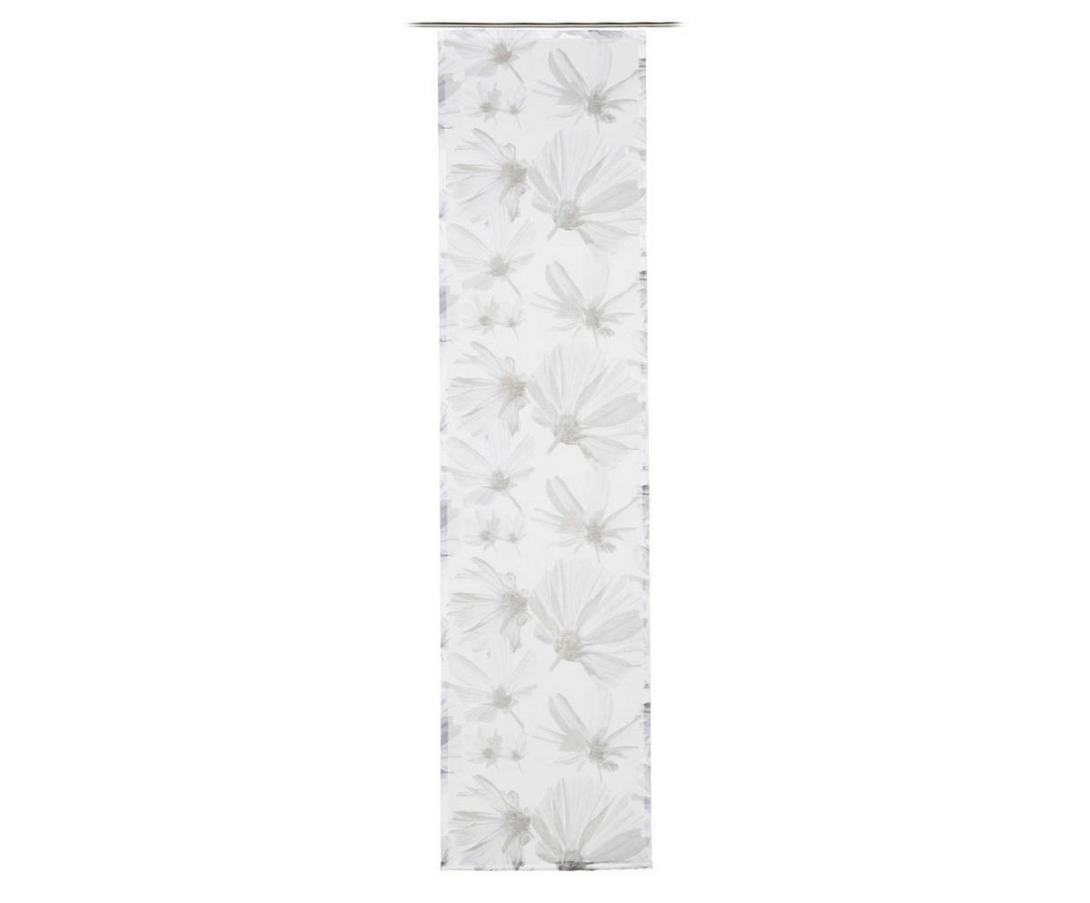 FLÄCHENVORHANG   halbtransparent  60/245 cm   - Silberfarben, Basics, Textil (60/245cm) - Ambiente