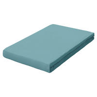 SPANNLEINTUCH 140-160/200-220 cm Jersey  - Blau, Basics, Textil (140-160/200-220cm) - Schlafgut