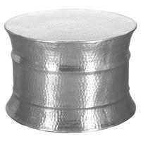 KONFERENČNÝ STOLÍK, strieborná, kov, 62/62/41 cm - strieborná, Lifestyle, kov (62/62/41cm) - MID.YOU