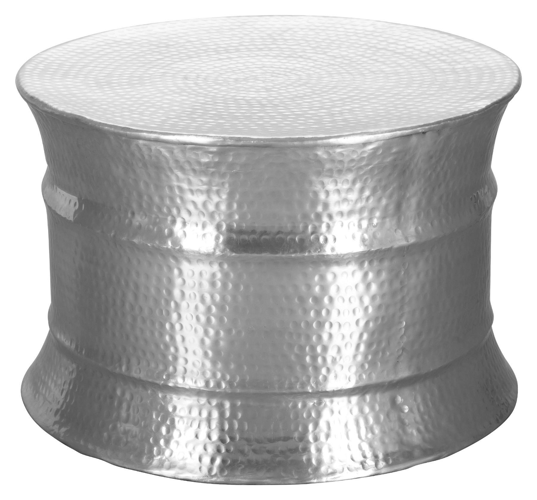 Mid.you Couchtisch Silber 62x41x62 cm