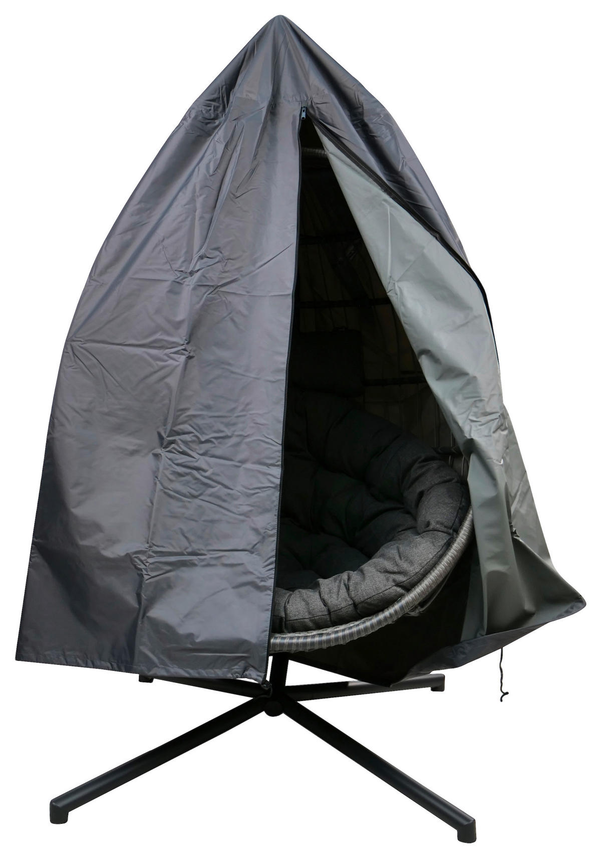 SCHUTZHÜLLE Anthrazit   - Anthrazit, KONVENTIONELL, Kunststoff (160/170cm)