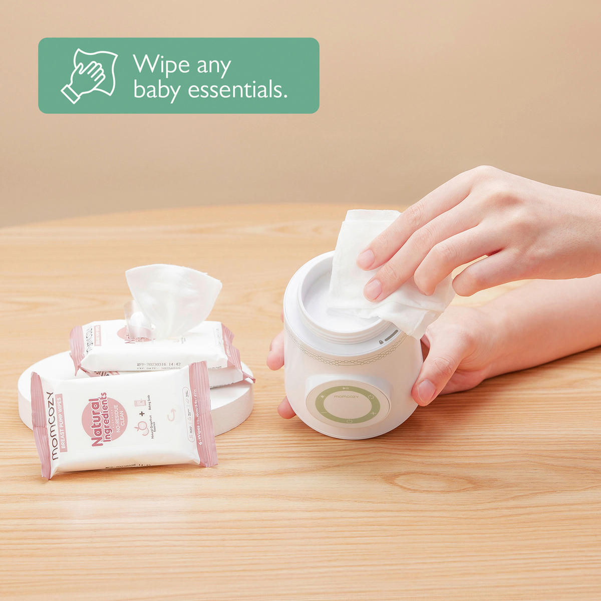 BABYKOSTWÄRMER  - Basics (14,8/24,4/14,8cm) - Momcozy