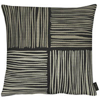 ZIERKISSEN 48/48 cm  - Taupe/Anthrazit, Design, Textil (48/48cm) - Apelt