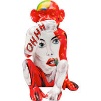 DEKOAFFE - Multicolor, Design, Kunststoff (28/39/25cm) - Kare-Design