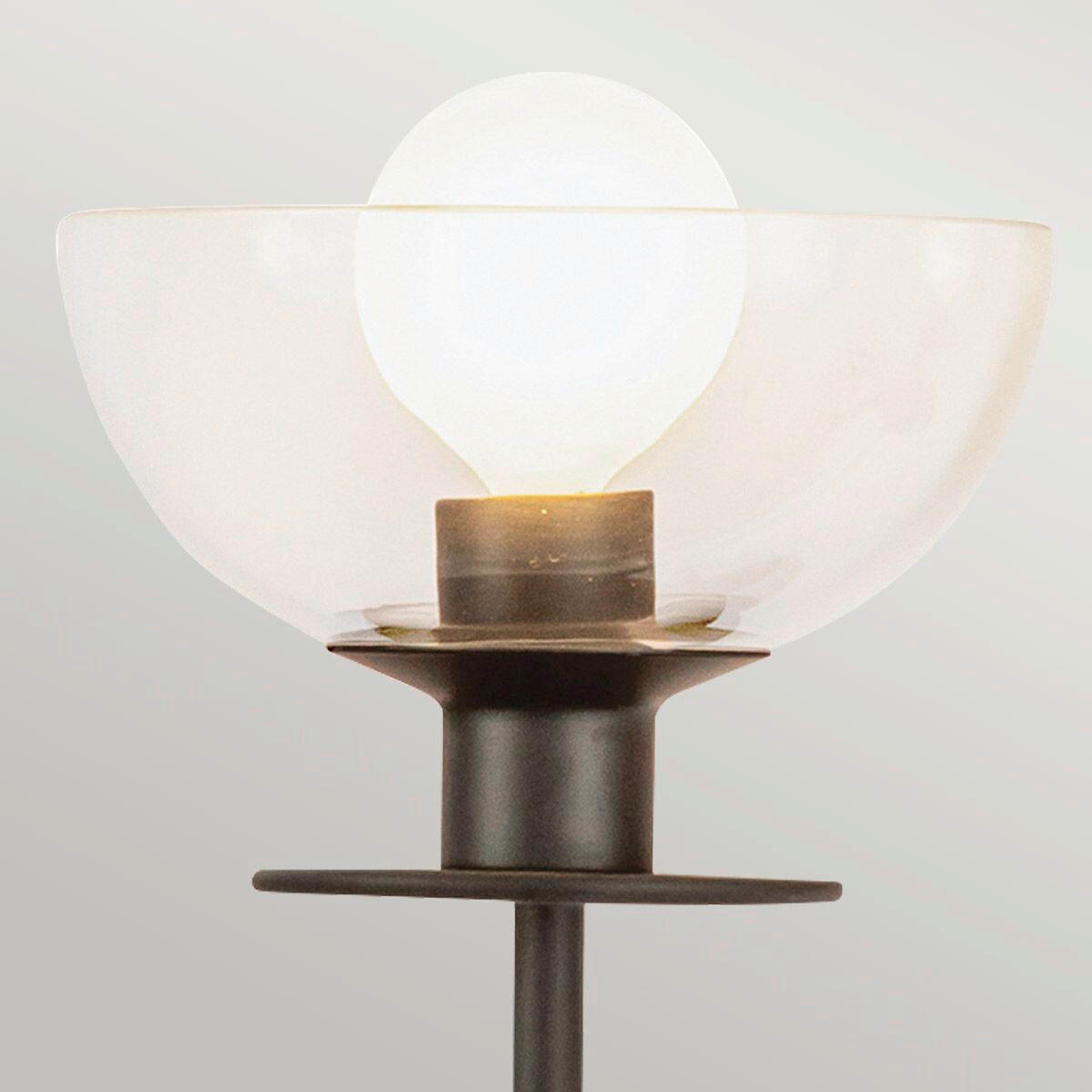 Thumbnail - Elstead Lighting Wandleuchte Alora Mood, Schwarz, Metall, Glas, 29.2 cm, RoHS, CE, Lampen & Leuchten, Innenbeleuchtung, ...