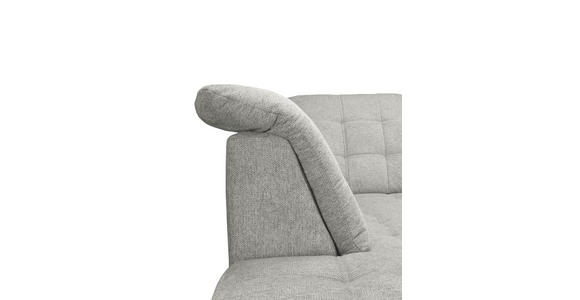 ECKSOFA Beige Chenille - Chromfarben/Beige, KONVENTIONELL, Kunststoff/Textil (205/260cm) - Carryhome