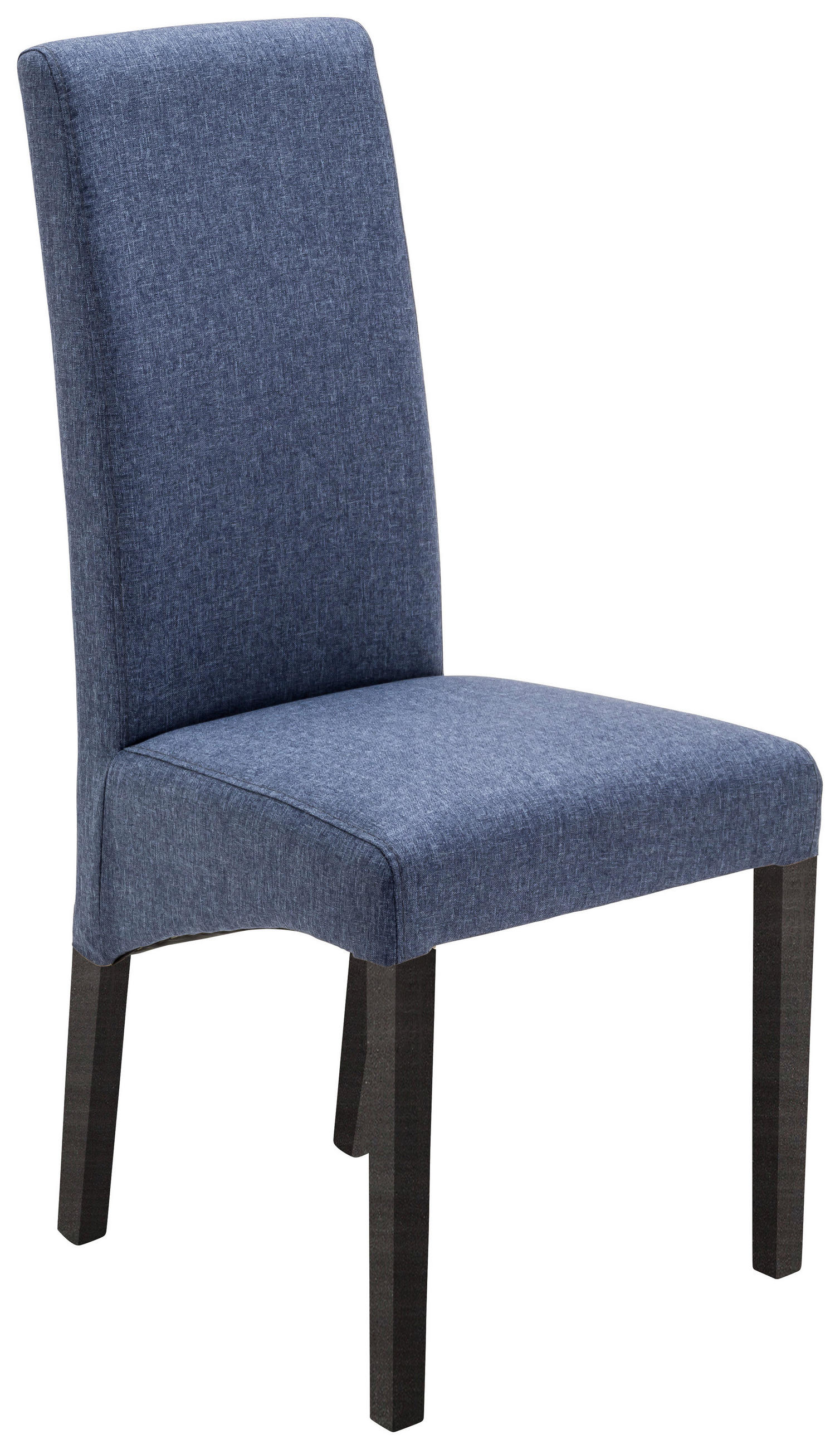 STUHL  Beinauswahl, Stoffauswahl Webstoff  Blau, Buche Kolonial  - Blau/Buche Kolonial, Konventionell, Holz/Textil (47/102/57cm) - Carryhome
