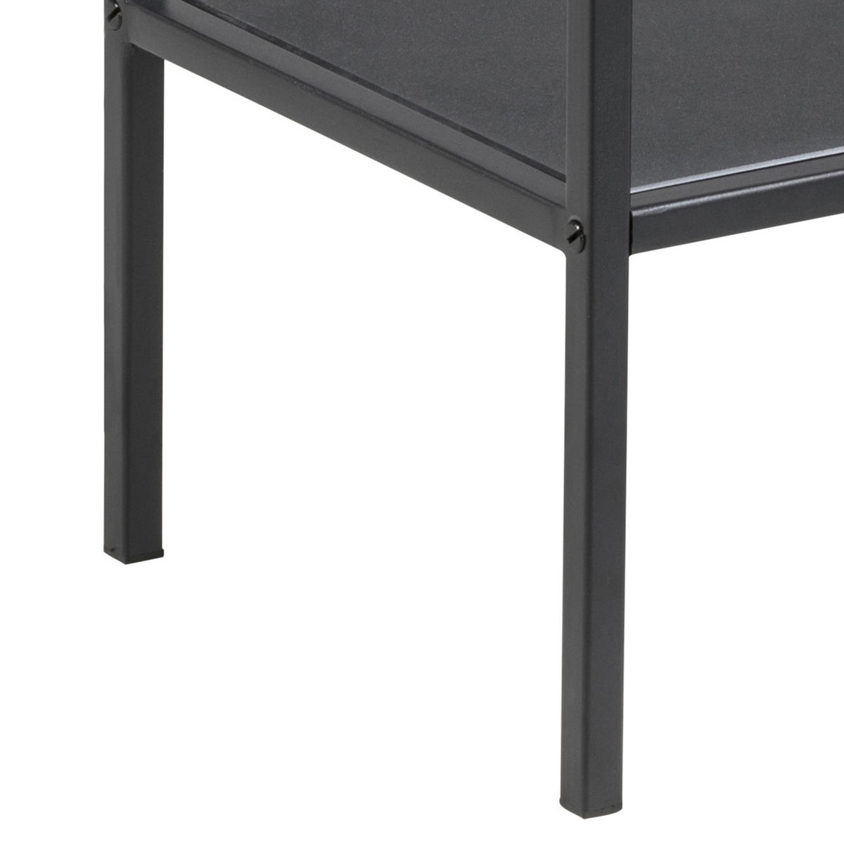 SERVIERWAGEN Klar  - Klar/Schwarz, Basics, Glas/Kunststoff (60/75/30cm) - MID.YOU