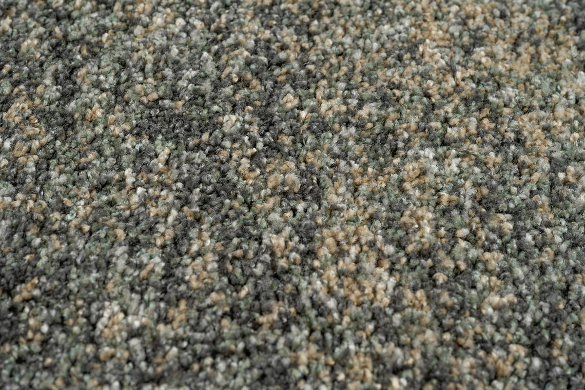 WEBTEPPICH  Wohnzimmer 200/290 cm Mehari Grün, Goldfarben, Dunkelgrau  - Dunkelgrau/Goldfarben, Basics, Kunststoff/Textil (200/290cm) - Novel