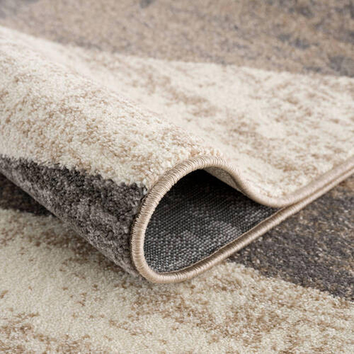 VINTAGE-TEPPICH 120/170 cm Vintage Creme, Grau, Beige  - Beige/Creme, Design, Textil (120/170cm)