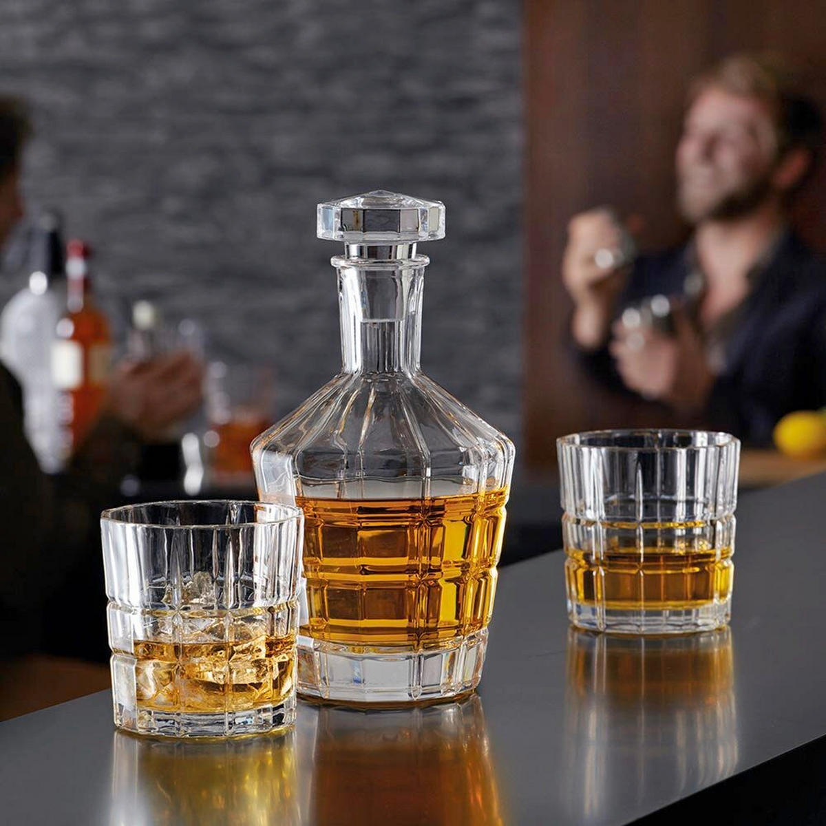 WHISKY-GLÄSERSET 3-teilig  - Transparent, KONVENTIONELL, Glas (28,00/13,80/31,50cm) - Leonardo