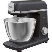 KÜCHENMASCHINE Deli 5 KM5-1-4BPT  - Edelstahlfarben/Schwarz, Basics, Kunststoff/Metall (24,5/33,0/38,0cm) - AEG