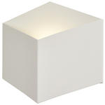 LED-WANDLEUCHTE   - Weiß, Design, Metall (20,4/18,3/6.5cm) - Novel
