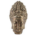 BUDDHAKOPF 40/65/34 cm  - Goldfarben, LIFESTYLE, Kunststoff (40/65/34cm) - Ambia Home