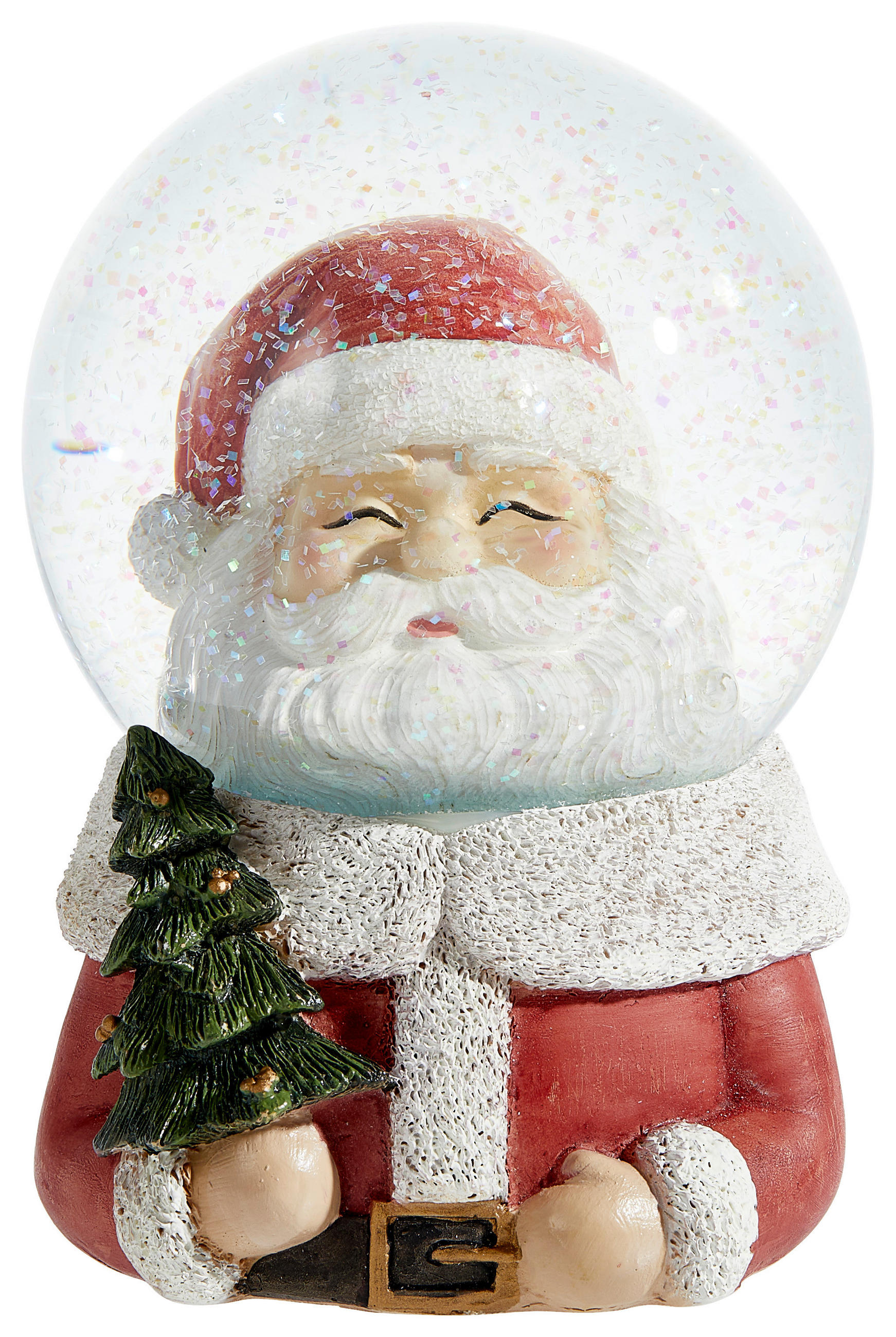 X-Mas Weihnachtsmann Rot 9.5x10x14 cm