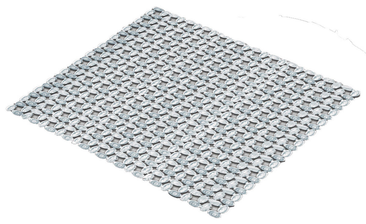 DUSCHEINLAGE - Weiß, Basics, Kunststoff (54/54cm) - Kleine Wolke