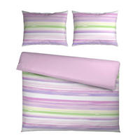 Lenjerie De Pat Cu Două Fețe 220/200 cm  - lila, textil (220/200cm) - Esposa