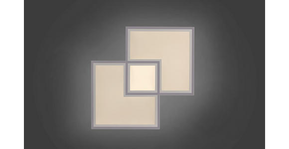 LED-DECKENLEUCHTE 67/67/5 cm   - Weiß, Trend, Kunststoff/Metall (67/67/5cm) - Novel