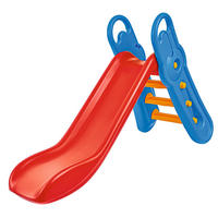 KINDERRUTSCHE Rot, Gelb, Blau  - Blau/Gelb, Basics, Kunststoff (164/73/116cm) - BIG