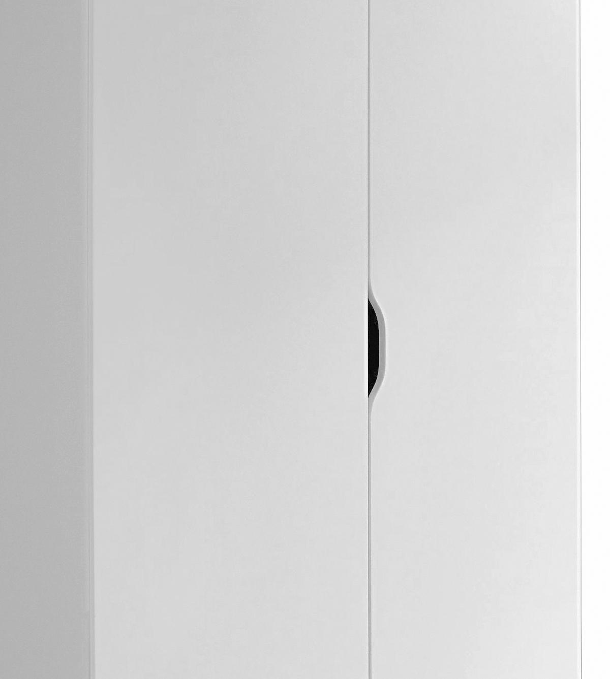 DREHTÜRENSCHRANK in Weiss  - Weiss, Modern, Holzwerkstoff (91/197/54cm) - Rauch Möbel