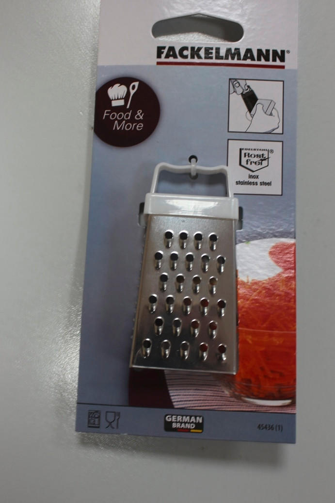 RENDE - bela, Konvencionalno, metal/plastika (16,9/7,9/3cm) - Fackelmann