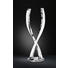 LED STOLNÍ LAMPA - barvy chromu, Design, kov/umělá hmota (14/44/14cm) LED STOLNÍ LAMPA - barvy chromu, Design, kov/umělá hmota (14/44/14cm)