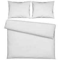 POSTELJNINA MANCHESTER 200/200 cm saten bela  - bela, Basics, tekstil (200/200cm) - Novel