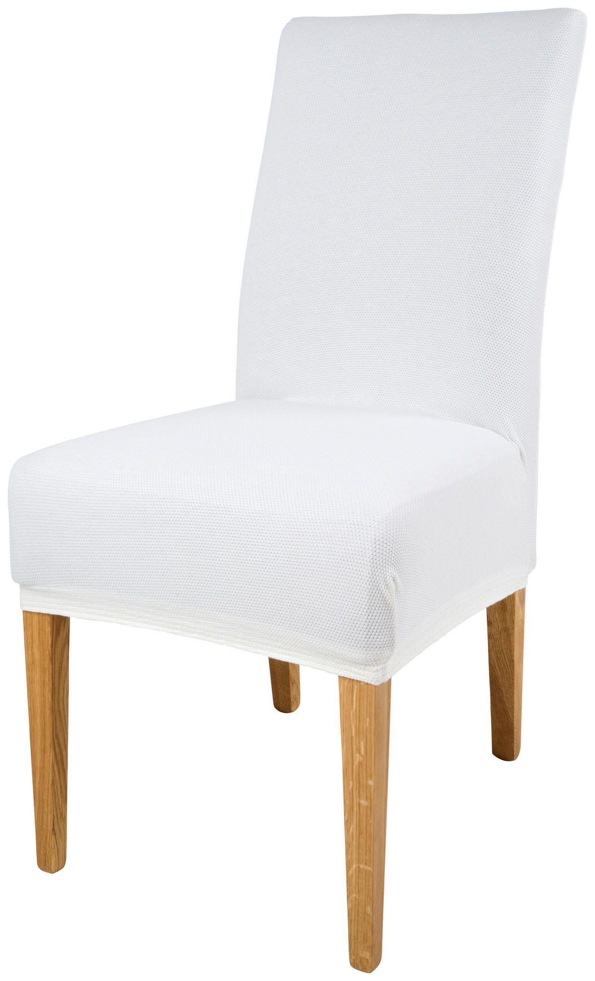 POTAH NA ŽIDLI, bílá - bílá, Design, textil (40/45/65cm) - Novel