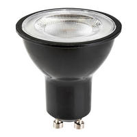LED ŽARULJA GU10 , 4 W , 420 lm , 4000 K   - crna, Basics, plastika (5/5,5cm)