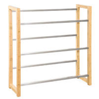 FLASCHENREGAL  - Beige, Basics, Holz (106/112/32cm) - Floordirekt