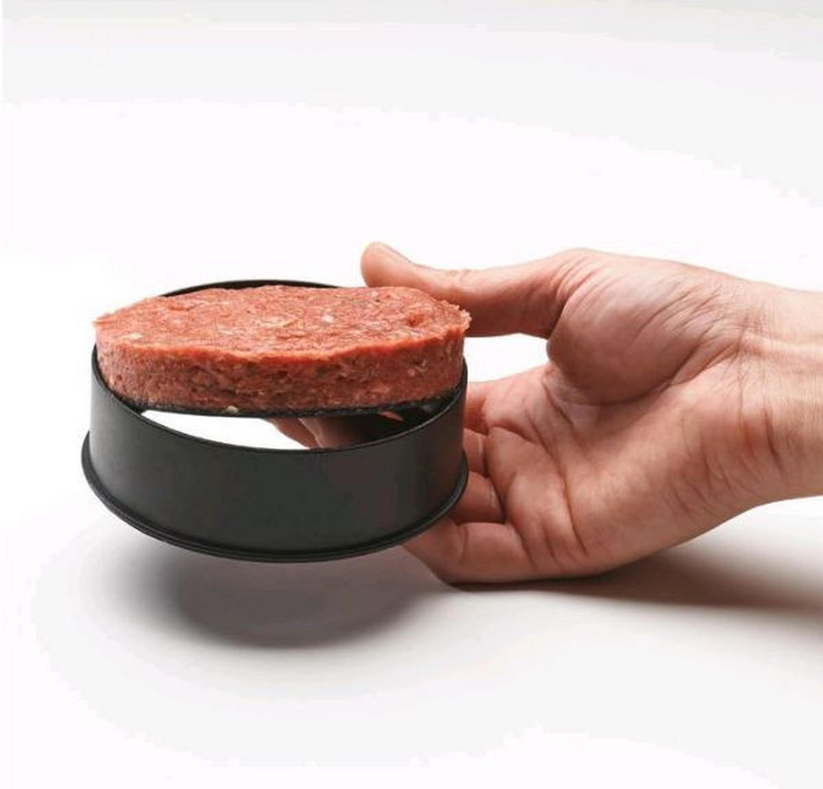 STISKALO ZA HAMBURGER 70060 - modra/črna, Konvencionalno, umetna masa (20cmcm) - Napoleon